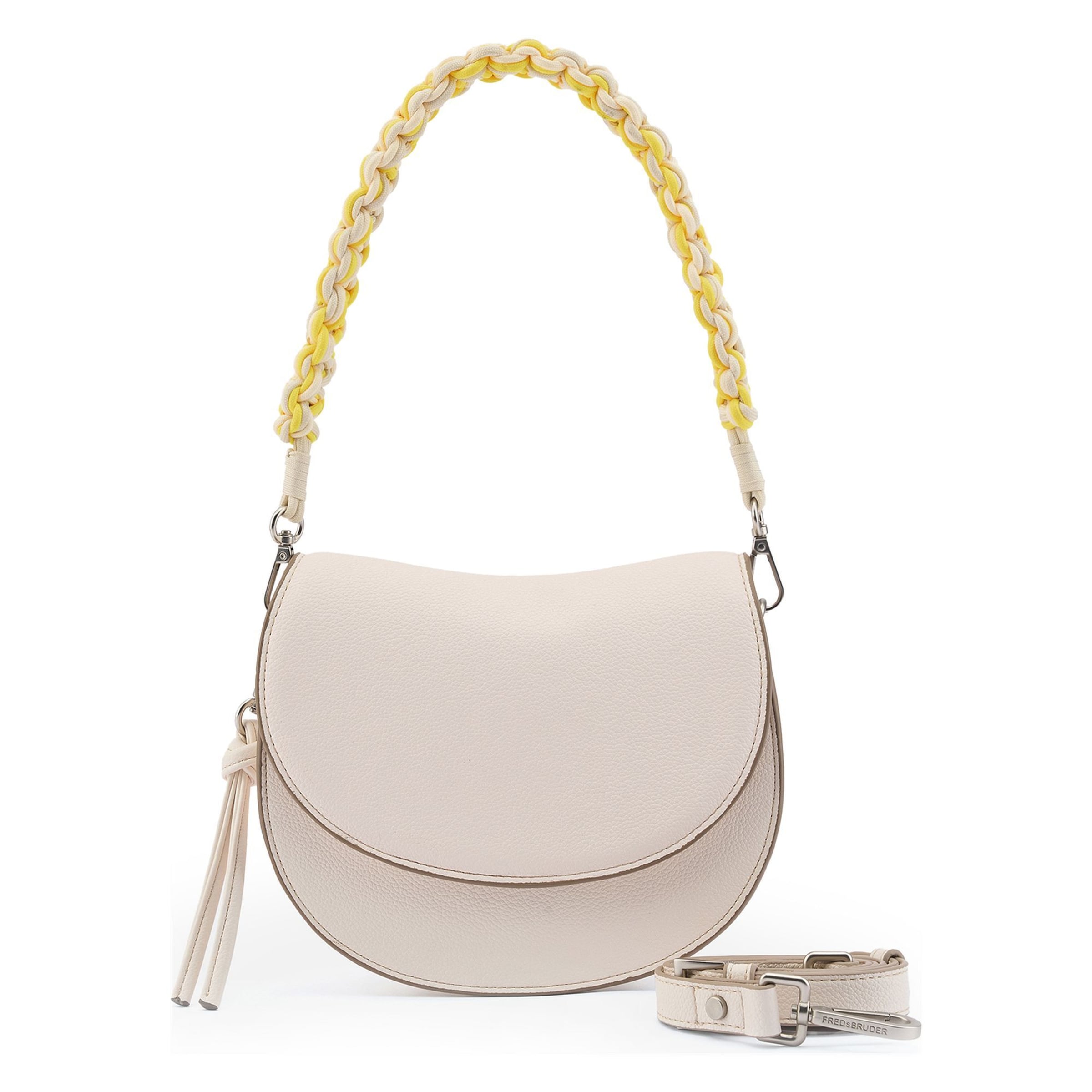 FREDsBRUDER Schoudertas in Beige: voorkant