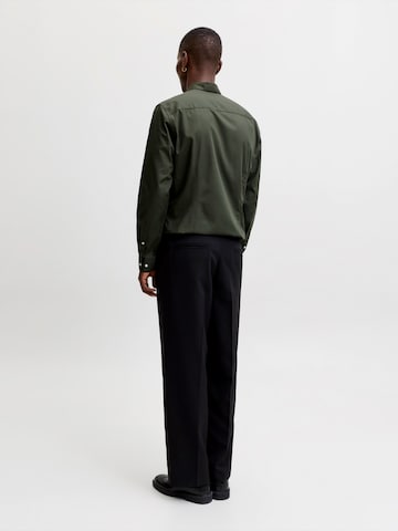 JACK & JONES Slim fit Πουκάμισο 'JJJOE' σε πράσινο