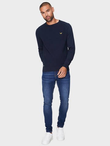 Threadbare Sweater 'Rowan' in Blue