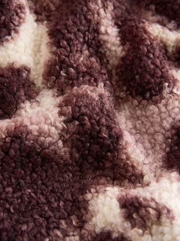 Next Fleecejacka i brun