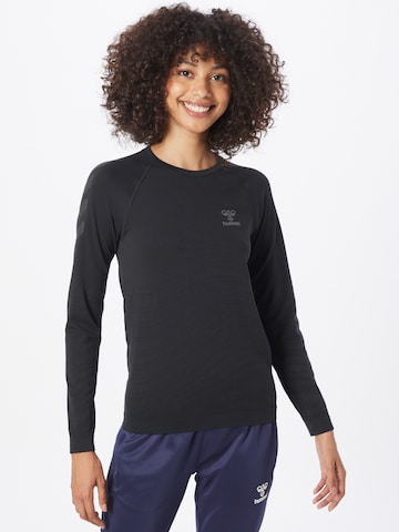 Hummel Performance Shirt in Black: front