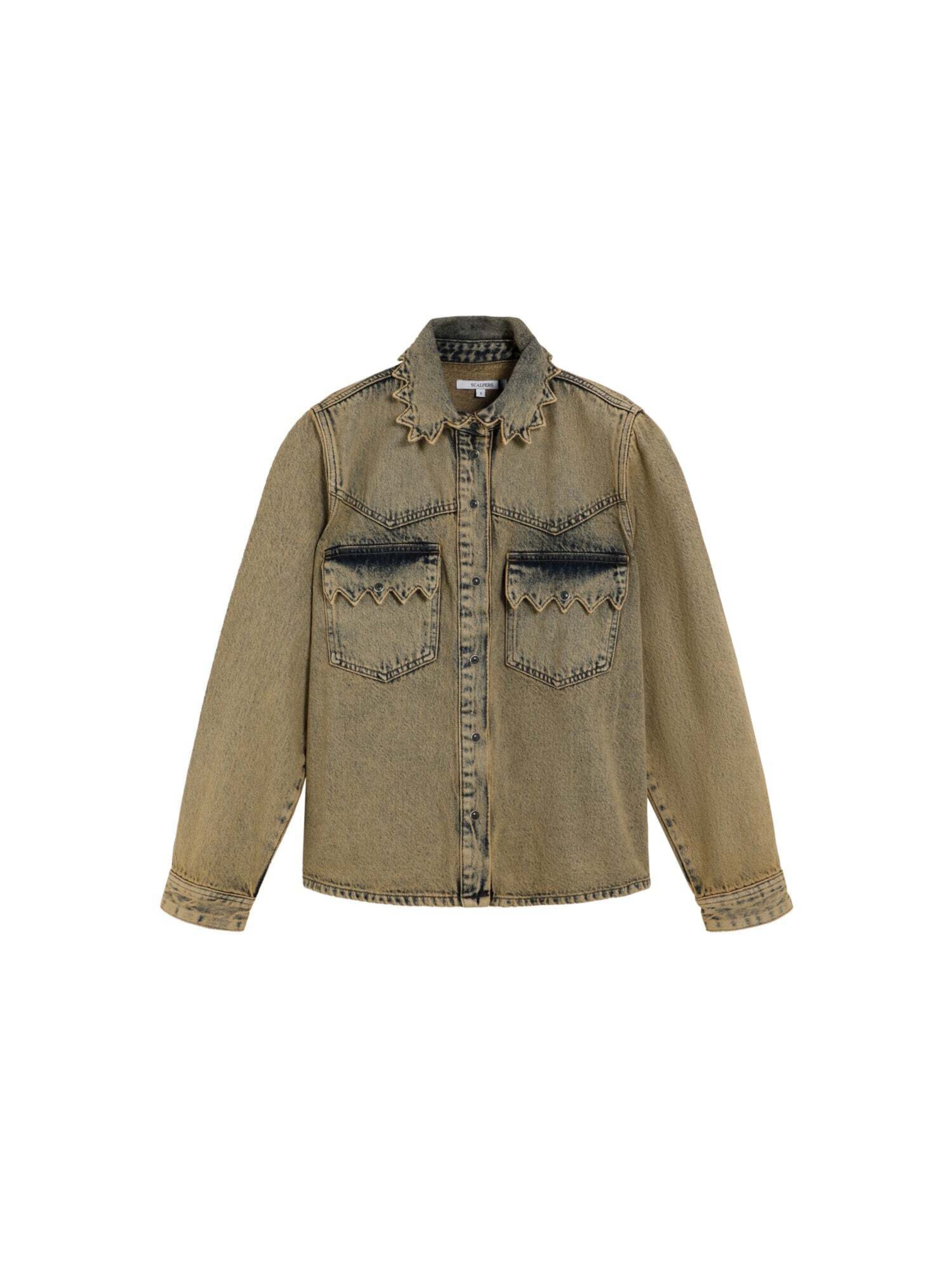 Scalpers Shirt in Green: front