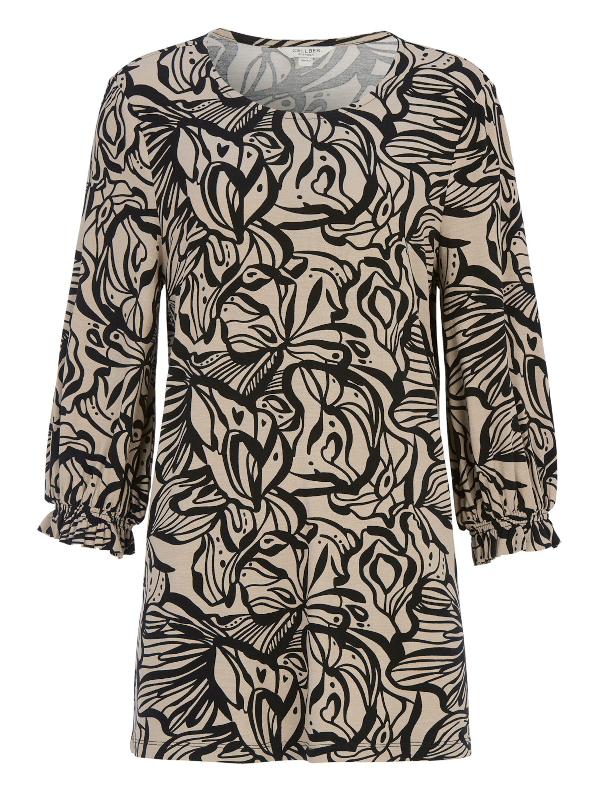 Cellbes of Sweden Tuniek in Beige: voorkant