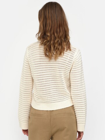 Esmé Studios Knit Cardigan 'Magda' in Beige