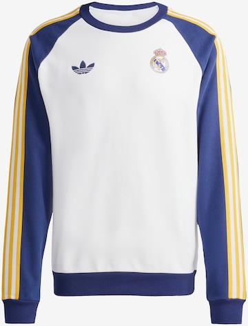 balta ADIDAS PERFORMANCE Sportinio tipo megztinis 'REAL': priekis