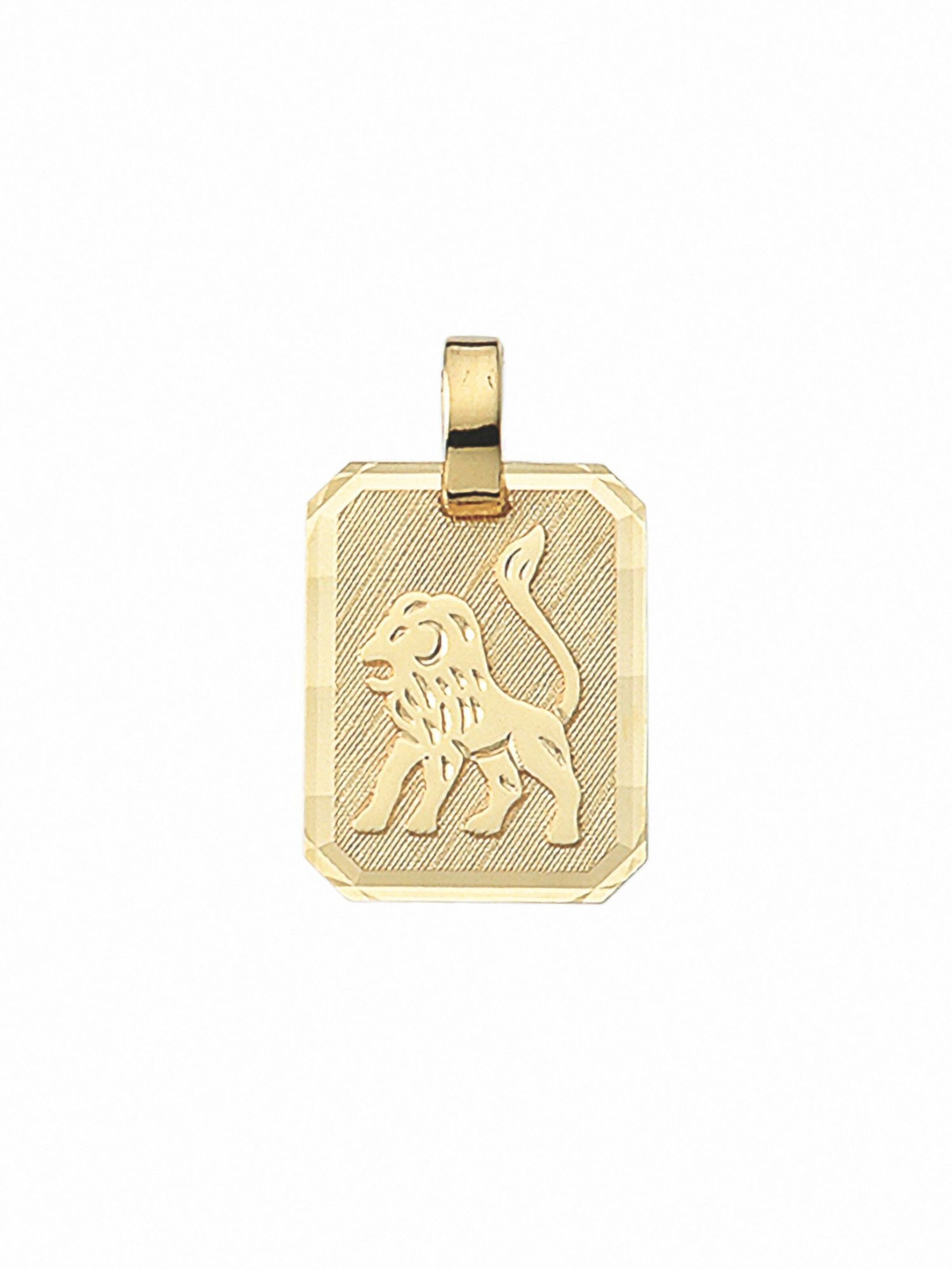 Adelia´s Pendant 'Löwe' in Gold: front