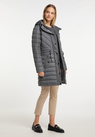 DreiMaster Klassik Zimný kabát - Sivá