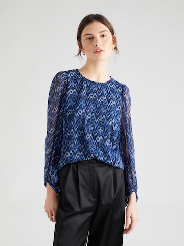 VILA - Blusa 'Falia' em azul: frente