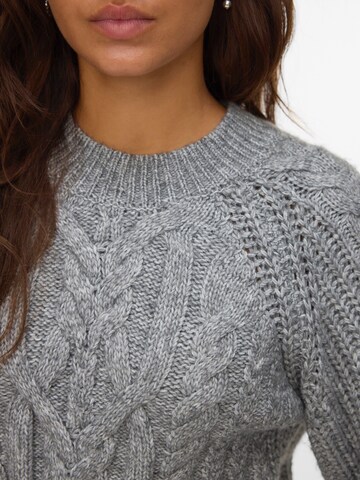 VERO MODA Sweater 'VMJada' in Grey