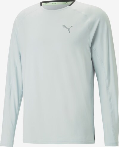 PUMA T-Shirt fonctionnel 'RUN CLOUDSPUN LS TEE' en graphite / gris clair, Vue avec produit