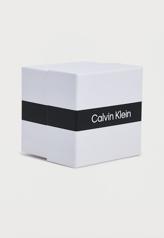 Calvin Klein - Reloj analógico 'TWISTED BEZEL' en oro: frente