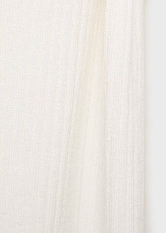 MANGO Strickkleid 'Parisi' in Weiß