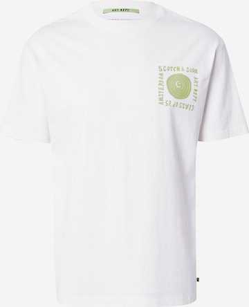 SCOTCH & SODA Футболка в Белый: спереди