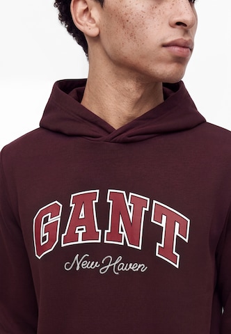 GANT Sweatshirt i röd