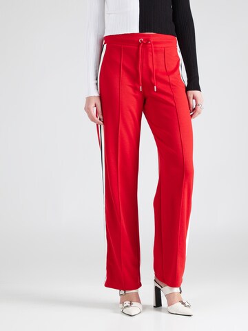 Wide leg Pantaloni de la River Island pe roșu: față