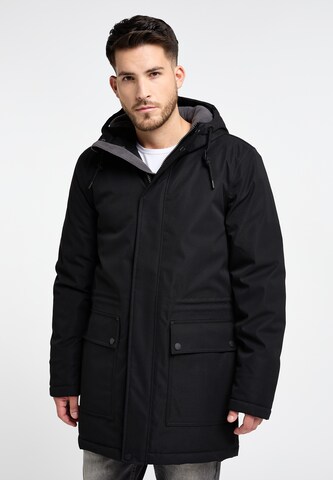 TUFFSKULL Jacke 'Urban Storm' in Schwarz: Vorderseite