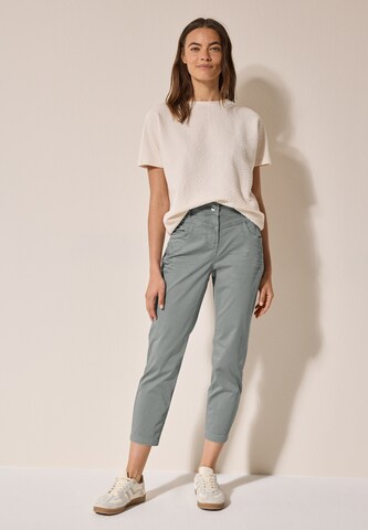 CECIL Regular Chinohose in Grau