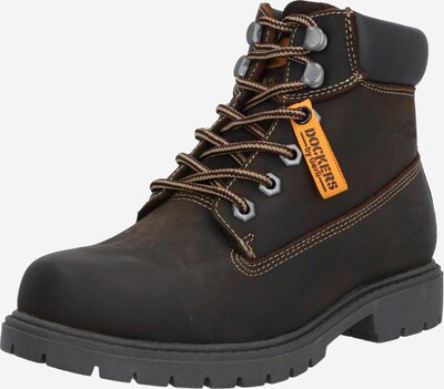 Dockers by Gerli Lace-up bootie in dark brown, Item view
