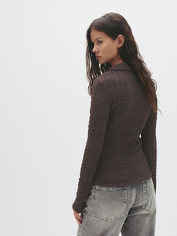 Pull&Bear Blouse in Brown