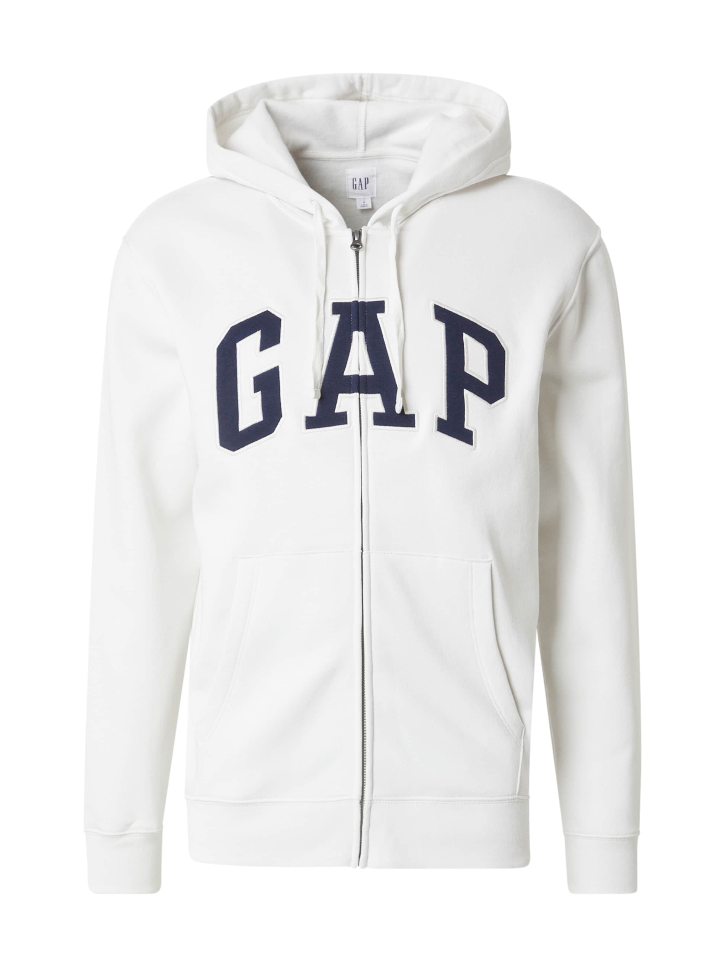 Hanorac 'HERITAGE' de la GAP pe alb: față