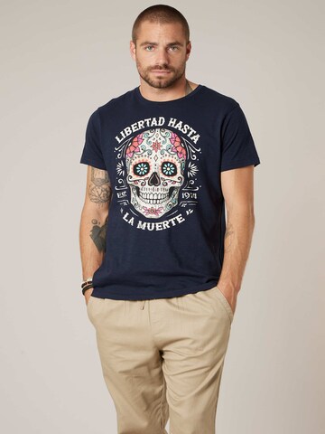Deeluxe Shirt 'CRANEO' in Blauw: voorkant