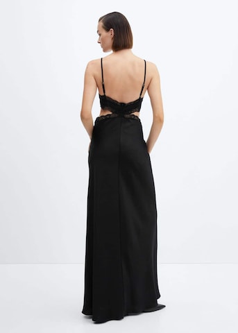 MANGO Abendkleid 'Verona' in Schwarz