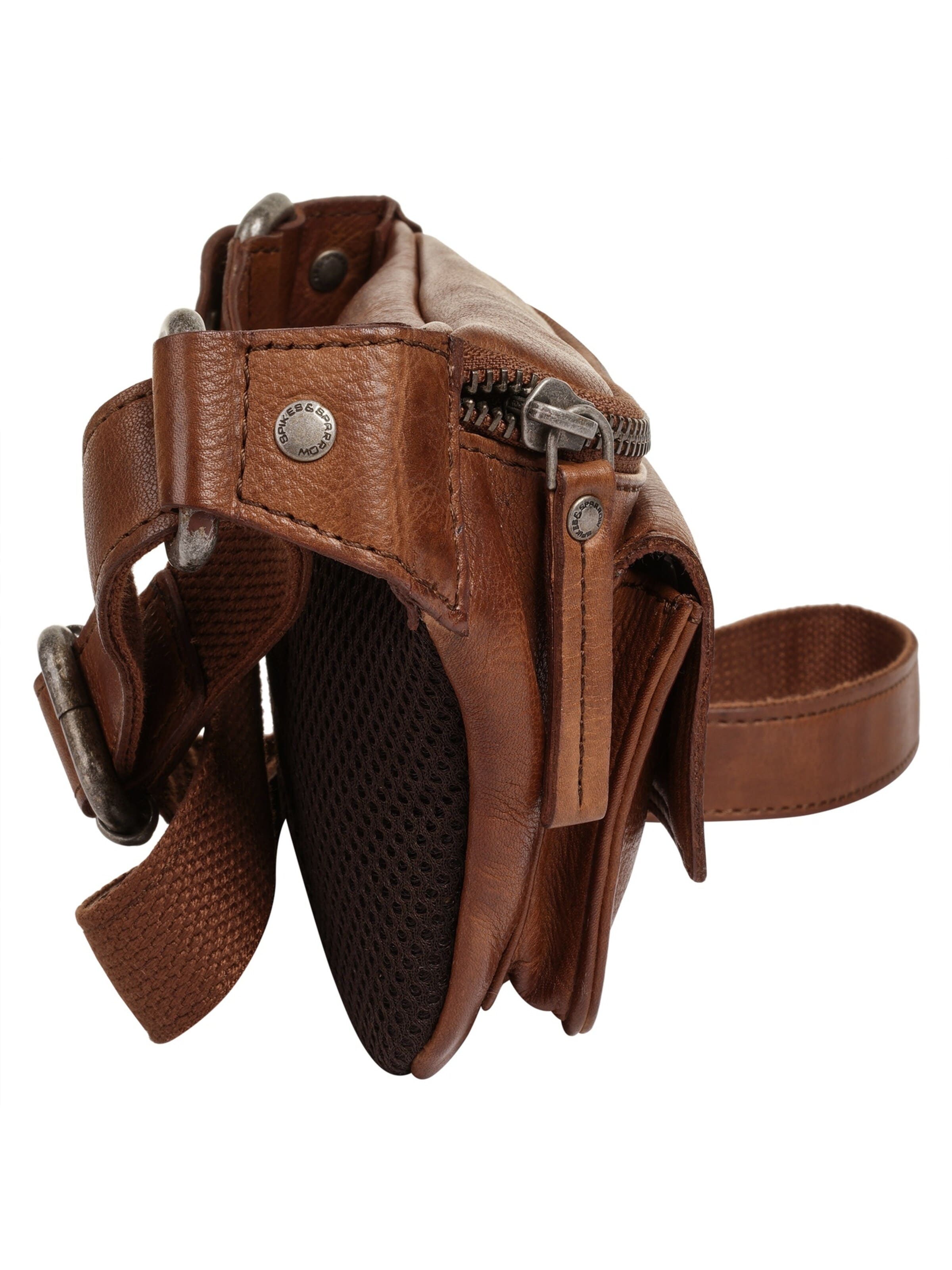 Spikes & Sparrow Heuptas 'WAIST BAG' in Bruin