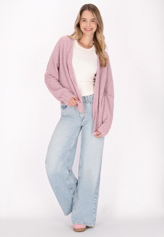 MYMO Knit Cardigan in Pink