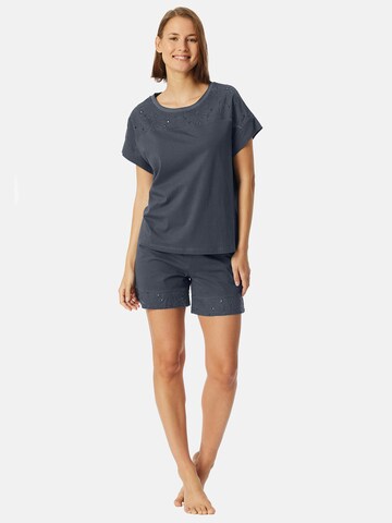 SCHIESSER Shorty ' Casual Nightwear ' in Grey: front