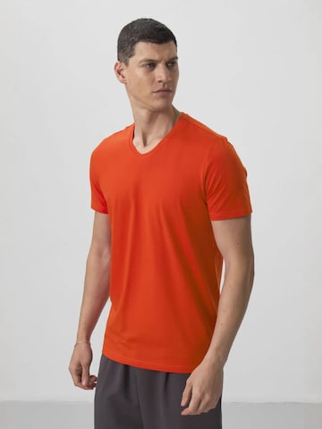 Tommy Life Shirt in Orange