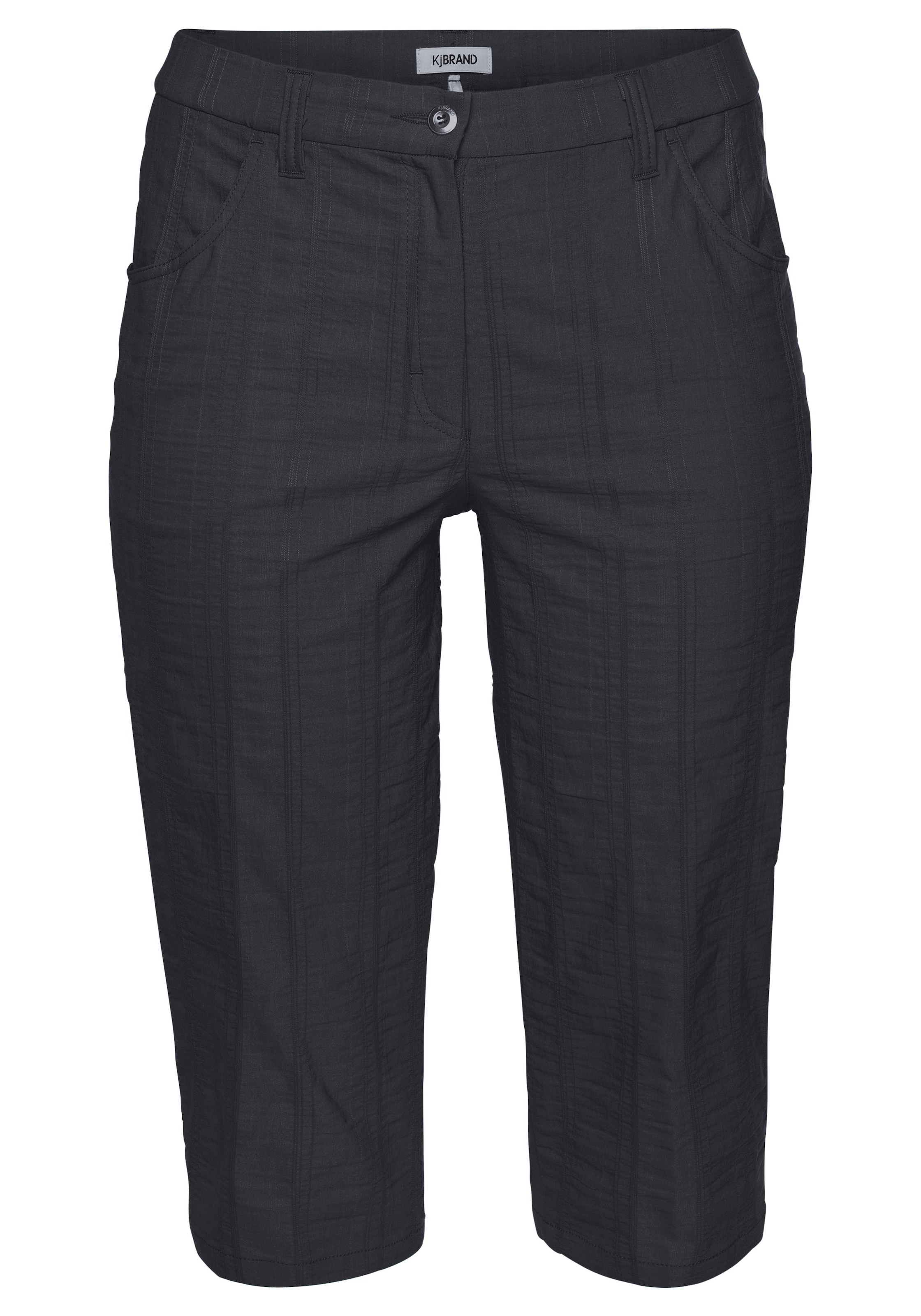 KjBRAND Pants in Black: front