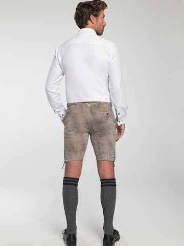 SPIETH & WENSKY Regular Trousers 'Garvin' in Brown