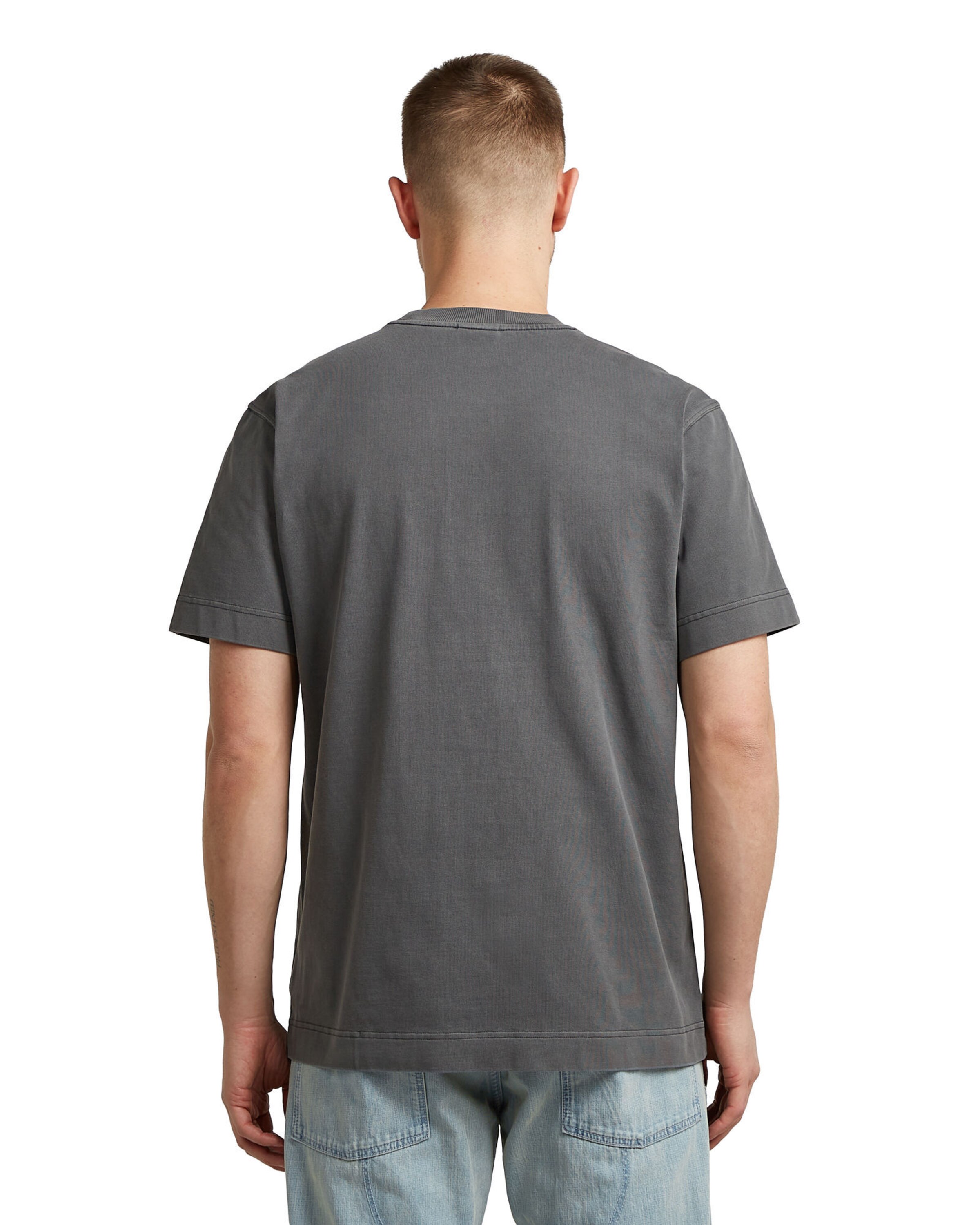 G-STAR Shirt 'GS-01 Washed T-Shirt' in Black