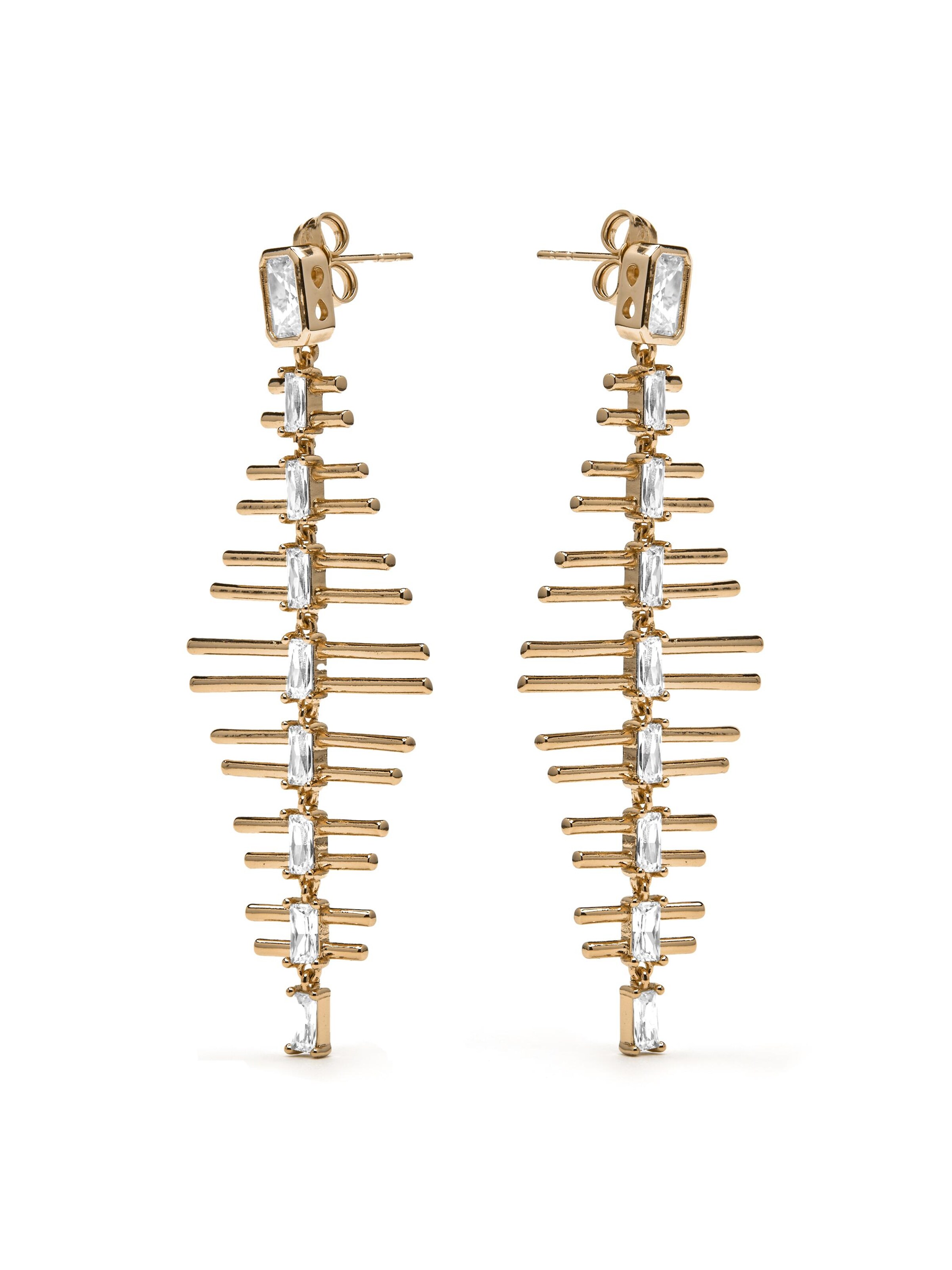 Luxenter - Pendientes 'Sabrin' en oro