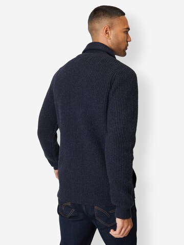 Threadbare Strickjacke 'Needham' in Blau