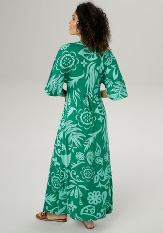 Aniston SELECTED Summer Dress in Green
