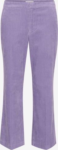 Regular Pantalon 'Mishas' Part Two en violet : devant