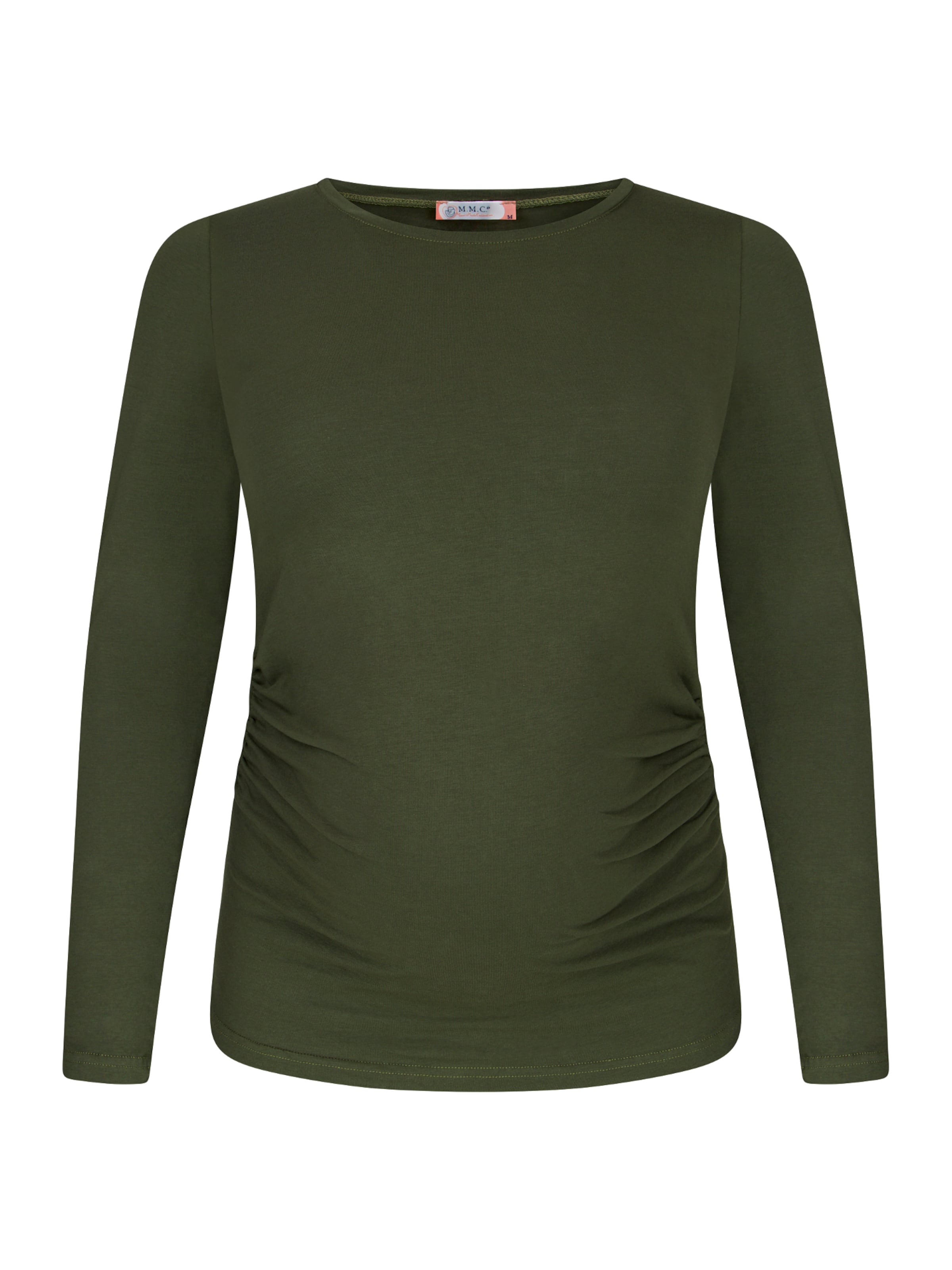 M.M.C. Shirt 'Langarm Basic Umstandsmode'‌‌‌‌‌‌ in Grau