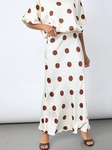 SISTERS POINT Skirt 'N.GEWO-SK9' in Beige: front