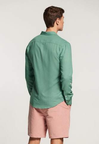 Regular fit Camicia 'Lucas' di Shiwi in verde