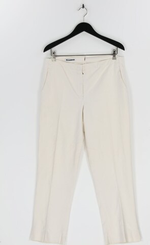 JIL SANDER Pants in L in White: front