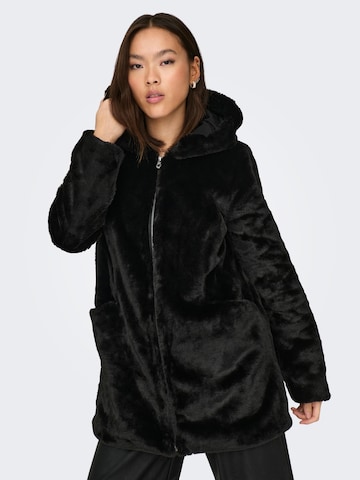 ONLY Between-Seasons Coat 'New Malou' in Black: front