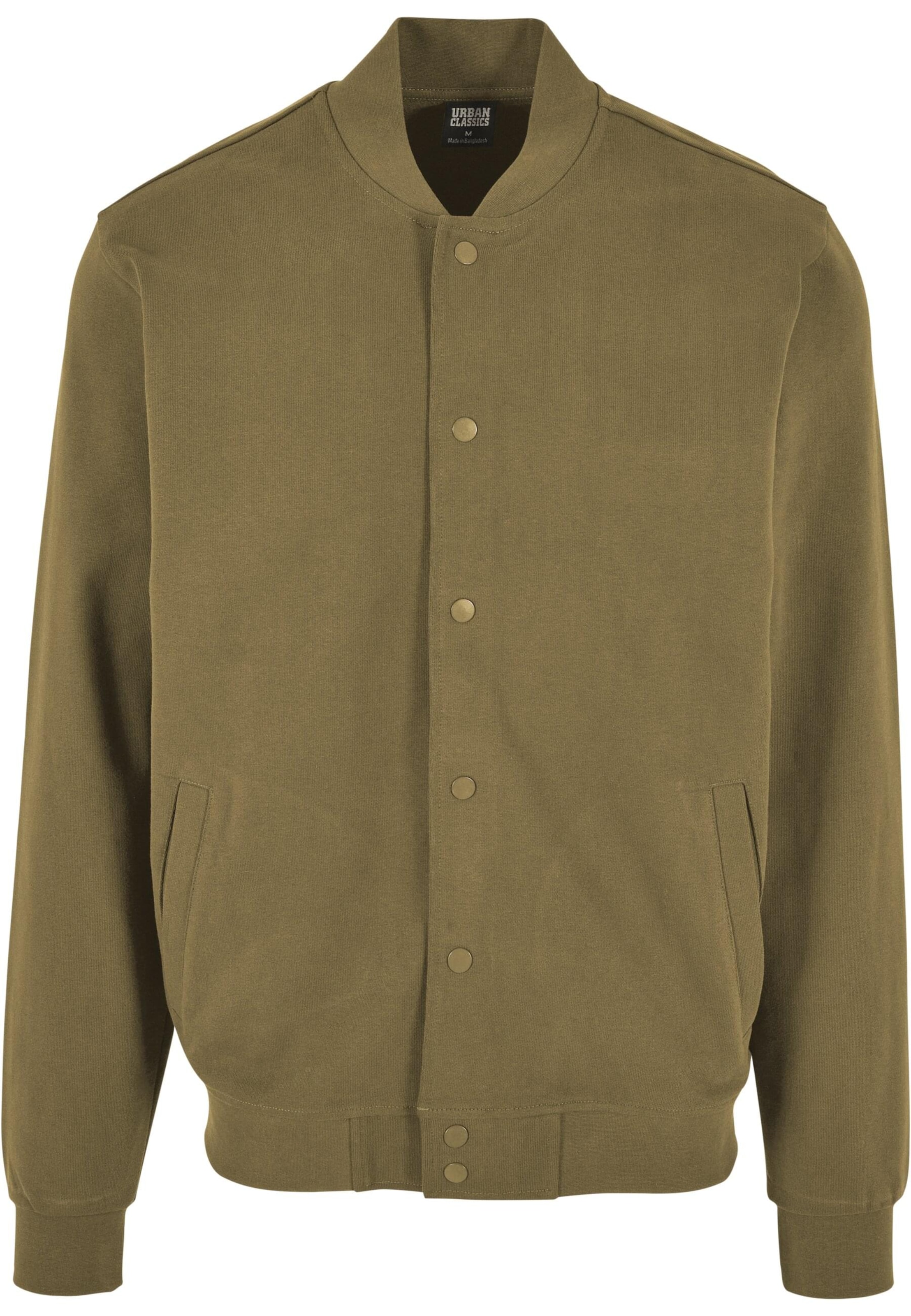 Urban Classics Välikausitakki värissä vihreä: etupuoli