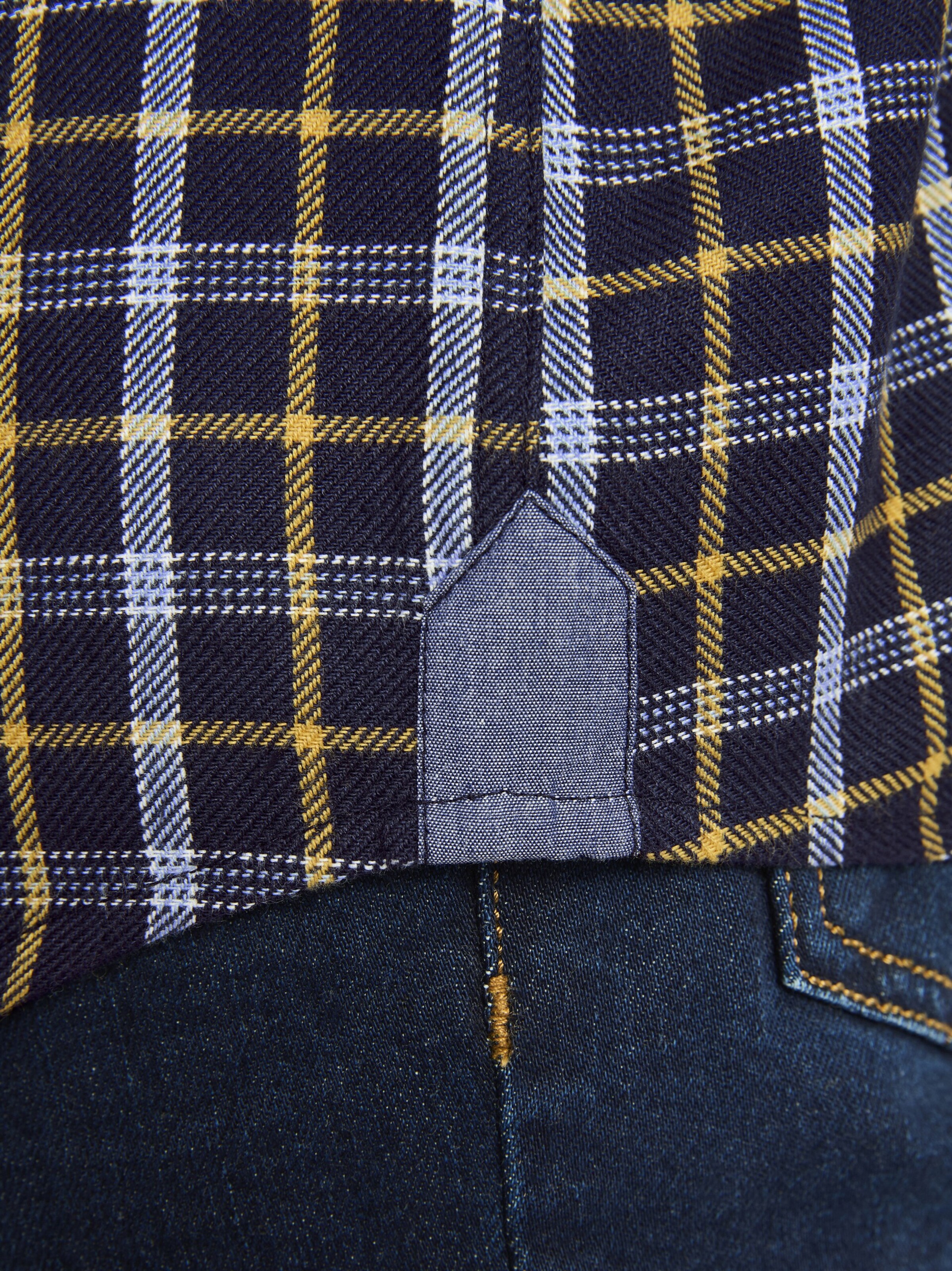 Jan Vanderstorm Comfort Fit Hemd ' Bakke ' in Mischfarben