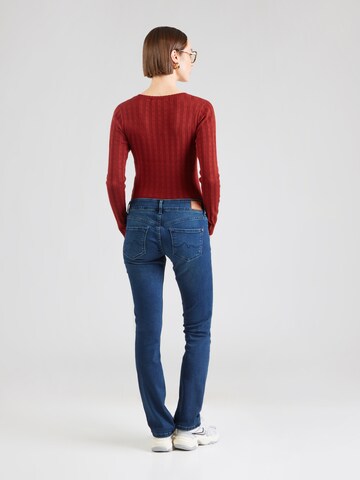 Pepe Jeans Slimfit Farkut 'GEN' värissä sininen: takapuoli