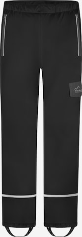 normani Regenhose in Schwarz: Vorderseite