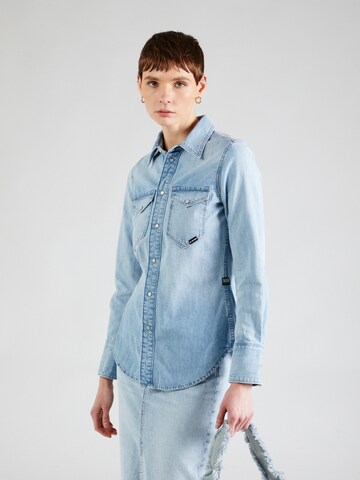 Chemisier G-Star RAW en bleu