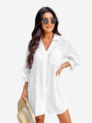 Cupshe Strandkleid in Weiß