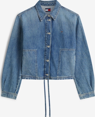 mėlyna Tommy Jeans Demisezoninė striukė: priekis