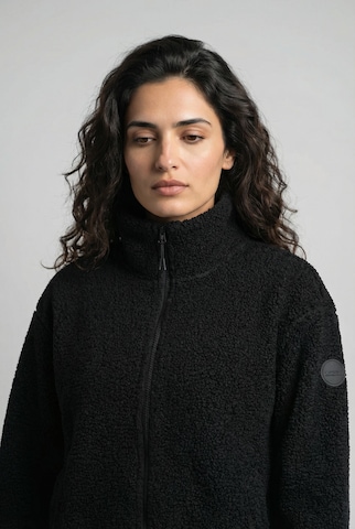ICEPEAK Fleecejacke in Schwarz